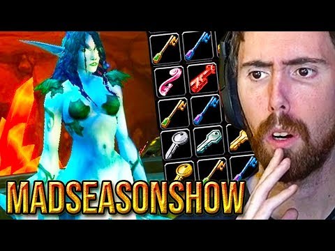 Asmongold Reacts To THE BEST Classic WoW Guide To Secret Bosses, Keys &amp; Attunements - Madseasonshow