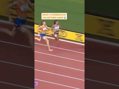 MUST SEE 4x400 relay comeback! 😲🤯